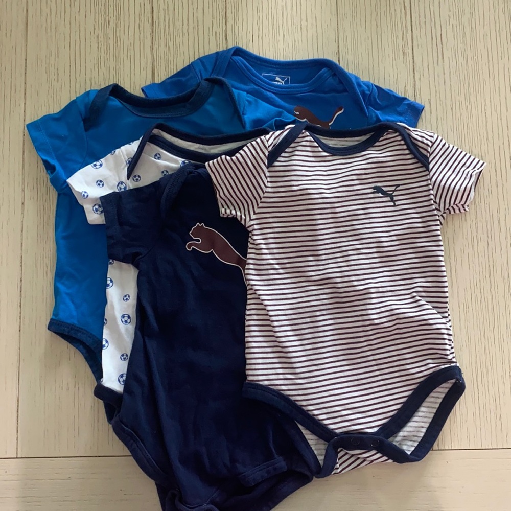 PUMA 3-6 months onesies